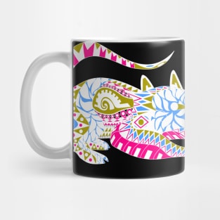 mandala maya tlacuache possum ecopop Mug